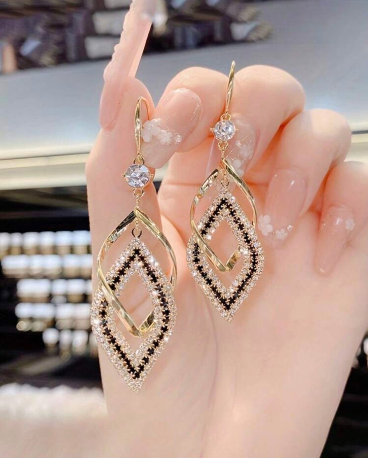 Boucle d’oreille élégante